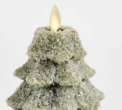 Premium Flickering Flameless Tree Candle