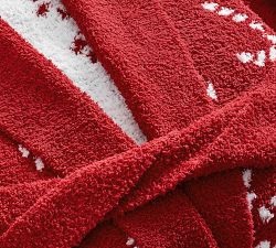 Candy Cane Jacquard Robe