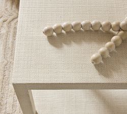 Cape Rectangular Woven Side Table (24")