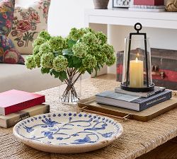 Faux Composed Green Snowball Arrangement