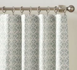 Tybee Printed Blackout Curtain
