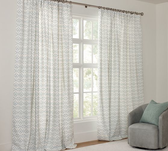 Tybee Printed Curtain by Pottery Barn