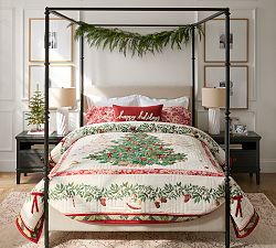Deck the Halls Christmas Tree Reversible Quilt