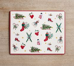 Holiday Classics Cork Placemats - Set of 4