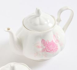 LoveShackFancy Rose Porcelain Tea Set - Thumbnail 3