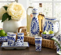 Puebla Porcelain Decanter