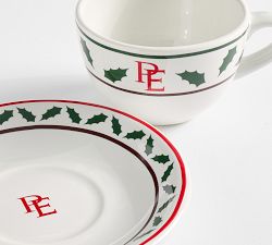 The Polar Express™ Stoneware Teacup &amp; Saucer