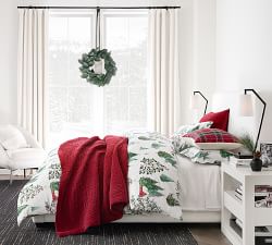Christmas in the Country Organic Percale Sheet Set