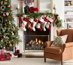 Nostalgic Tree Embroidered Pillow