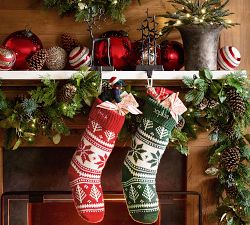 Sculpted Reindeer Stocking Holder