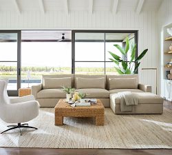 Westwood Square Arm Deep Seat Modular Chaise Sectional - Thumbnail 3