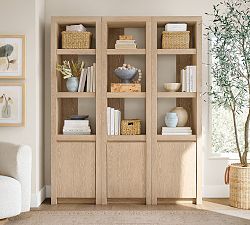 Newport Shelf with Cabinet (64.5"-86")