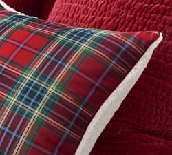 Simon Plaid Sherpa Comforter