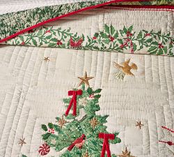 Deck the Halls Christmas Tree Reversible Quilt