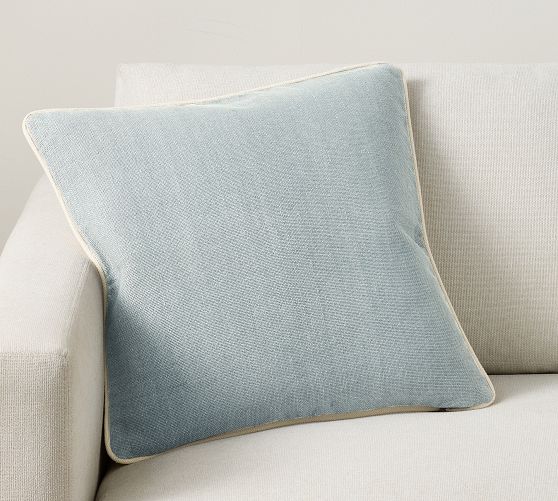 Everyday Linen Reversible Piped Pillow