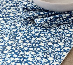 Hanukkah Botanical Organic Cotton Table Runner