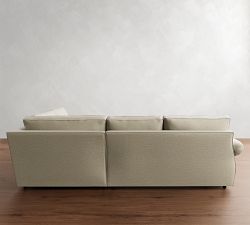 Pearce Roll Arm 3-Piece Bumper Sectional (122")