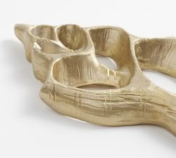 Brass Shell Decorative Object