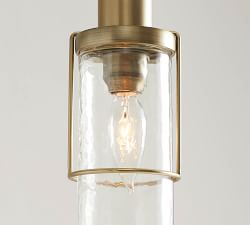 Essex Recycled Glass Pendant (5")