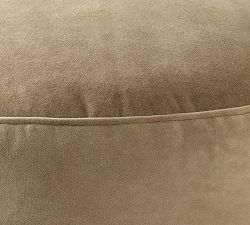 Everywhere Velvet Pouf
