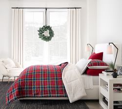 Simon Plaid Sherpa Comforter