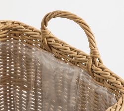 Chris Loves Julia Woven Basket Planters