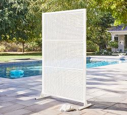 Malibu Metal Perforated Outdoor Privacy Screen