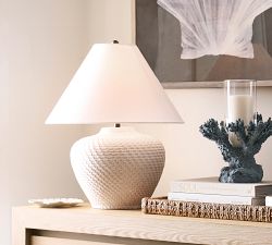Teagan Ceramic Table Lamp (22")