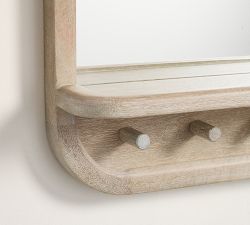 Aptos Mirror With Hooks