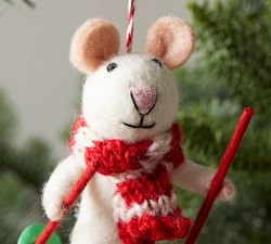 Felt Woodland Critter Ornaments