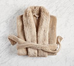 Alpine Faux Fur Robe