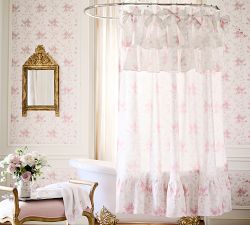 LoveShackFancy Embroidered Bow Hand Towel