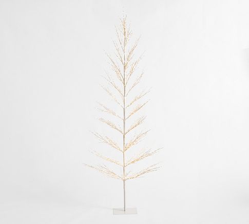 Lit Twinkling Twig Tree - 5'H