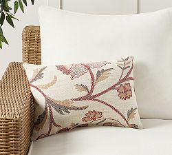 Open Box: Performance Camila Outdoor Pillow, 14" x 20" - Sangria