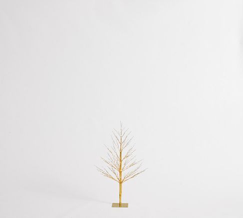 Lit Twinkling Twig Tree - 3'H