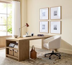 Cliff Leather Waste Basket