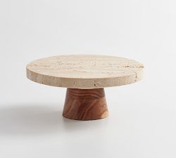 Margot Handcrafted Travertine Risers