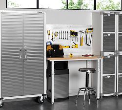 2-Piece Pegboard Set with 23-Piece Hook Assortment