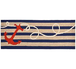 Open Box: Anchor Hand-Tufted Outdoor Rug, 2' x 5' - Multi