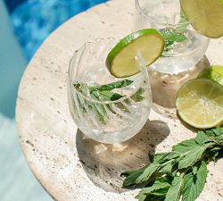 Margot Handcrafted Travertine Risers