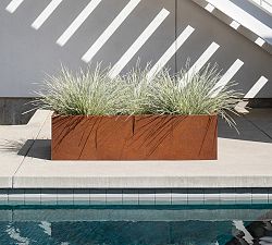 Corten Steel Garden Bed Planters - 24"