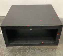 Open Box: Folsom Large Square Coffee Table (40") - Charcoal