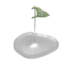 Open Box: Golf Recycled Aluminum 19th Hole Platter