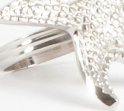 Starfish Napkin Ring, Set of 4