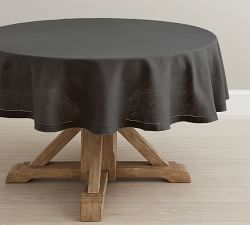 Belgian Linen Round Tablecloth