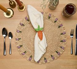 Carrot Napkin Rings - Set of 4