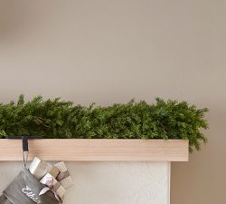 Faux Cedar Wreath &amp; Garlands 