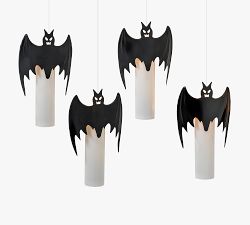 Hanging Bats LED String Lights - Set Of 4