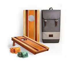 Open Box: Travel Wood Cornhole Set - Classic Wood