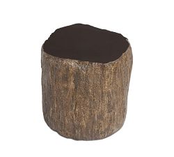 Calden Round Concrete Accent Table (18.5")